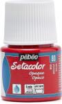Pébéo Setacolor Боя за плат 80 Red 45 ml 1 бр (69.3080)