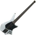 Hils Guitars HZB4 NEXT Satin Silver Headless Bass Guitar