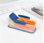 Sistema To Go Snack Attack Snack Doboz Külön Rekesszel 410 ml, Vegyes Színek