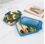 Sistema Divided Uzsonnásdoboz Elvitelre LunchStack Téglalap alakú 1, 8 l, színkeverék