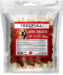 FeedFull Prémium Kacsahússal tekert bőrpálca 17cm kutya jutalomfalat 500g (FP004)