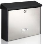 Burg Wächter London 6867 utcai postaláda (fekete-inox)