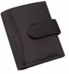 La Scala fekete patentos férfi bőr kártytartó mas2038/t