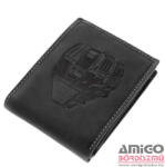 GreenDeed fekete kamionos férfi bőr pénztárca kamr1021