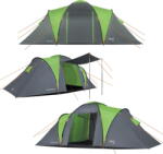 Nils Camp Turisztikai kemping sátor HIGHLAND IV NILS CAMP NC64311 4 személy szürke|zöld