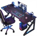 Timetrade Gamer Íróasztal, fekete, 120cm, 60cm (BIURKO GAMINOWE STÓŁ GAMINGOWY DLA GRACZA)