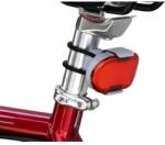 Reelight Hátsó bicikli lámpa Reelight Gem+ Led Usb fehér|szürke|vörös