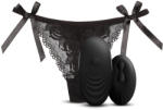 Sway No. 3 - akkus, rádiós, vibrációs bugyi - fekete (S-L) - erotikasziget