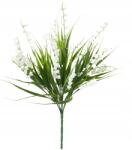  Mesterséges gyöngyvirág Csokor Virágos adalék töltőanyag Gyöngyvirág levél (Dodatek wypełniacz)