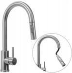 Rea Konyhai csaptelep Fresh Króm Kifolyócső Rea, sárgaréz, kerámia fej (REA-B9146)