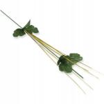 MartineX Drót drót művirág szár levelekkel ág 12db csillag (12)