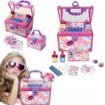  Nagy sminkfestő készlet Gyerekeknek kozmetikumok bőrönd XXL (kosmetyki do malowania paznokci make up)