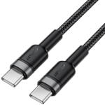 ACEFAST Cablu de date Acefast (C22-03) - Fast Charge, Type-C to Type-C, 60W, 3A, Nylon Braid, 1.2m - Black