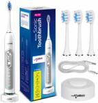 ProMedix Periuta de dinti electrica Sonic, 5 moduri de functionare, temporizator, 3 nivele de putere, alb (SON-8750W) Periuta de dinti electrica