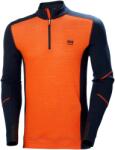 Helly Hansen HH LIFA MERINO ALÁÖLTÖZET FELSŐ CIP. , sötétkék/narancs, L (75107_592-L)