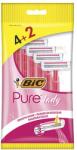 BIC Borotva BIC Pure3 pink női eldobható 3 pengés 4+2 darab/bliszter (9230471) - irodaszerwebaruhaz