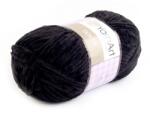YARNART Dolce zsenília kötő- és horgoló fonal, 100g, 742, fekete