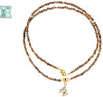 Colier din Jasp Desert Rotund 2-2, 5 mm - Accesorii de Argint 925 - GF