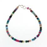  Bratara din Cuart Mixt Fatetat si Accesorii Argint - concepttropic - 45,00 RON