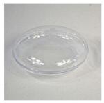  Átlátszó akril medalion, átmérő: 9 cm