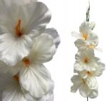  Művirág Kardvirág Szimpla Pikk-pakk 55CM Virág Dekoráció Nád (Mieczyk)