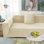 Forcheer Kanapé Huzat (bársonyos, 3 személyes, bézs)