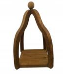 MartineX Alátét Lampion Íj Fa Barna 35 cm Alap (Lampion Łuk Drewniany - Baza)