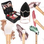 Pagano Professzionális Smink ecset készlet Szivacs 7db-os (Zestaw pedzle Pagano gąbeczka i kuferek)