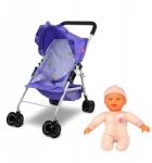  Babakocsi Sétáló Összecsukható Babakocsi játékbaba