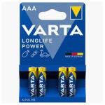 VARTA longlife Power Alkáli AAA Mikróelem 4db