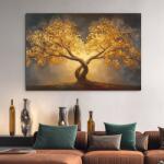 DUBLEZ Fából készült kép - Arany életfa | DUBLEZ