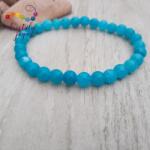 Kristály Jóga Shop Amazonit AAA 6 mm-es ásvány karkötő