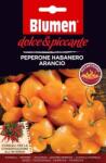 Blumen Peperone Habanero Arancio, extrém csípős narancs habanero chili paprika vetőmag