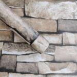  3011 szikla barna 45 cm x 10 m öntapadós tapéta