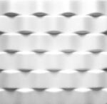  Polistar Neptun fehér festhető falpanel (50×50 cm), polisztirol panel