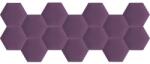 Kerma Design Kerma extra lila színű falvédő hatszög falpanelekből - Inka 890