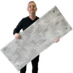  STIKWALL 687-201 beton mintás szürke színű falburkolat (120x50cm) kültérre is