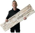 Stikwall 656-2001 színes szeletelt kő falburkolat (120x30cm) kőmintás, kőhatású panel, kültérre is