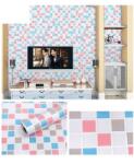  3027 mozaik kék rózsaszín 45 cm x 10 m öntapadós tapéta