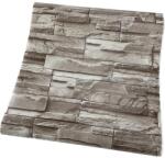  Kőmintás öntapadós tapéta 45 cm x 3 m SJH1087-3, szürke