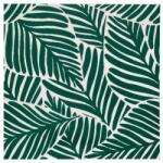  Polistar levélmintás zöld modern falpanel GL4 B-Z burkolat, 3d dekorpanel falra (50x50cm)