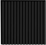 Marbet fekete lamella falburkolat fekete filc alappal 30x270 cm Woodline