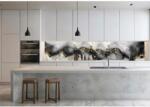  Wallplex PLUS+ falburkoló hőálló konyhapanel Holdfény Márvány, vízálló falburkolat konyhába 60x300 cm