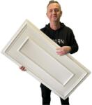  Polisztirol G-Taz Rama fehér 50x100 cm beltéri falpanel, English panel