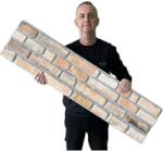 Stikwall 651-019 színes tégla mintás falburkolat (120x30cm) polisztirol alap, kemény felület