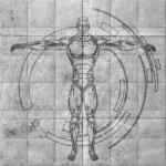 Kerma Design Ember KERMA-29 art design dekorpanel nyomtatott műbőr falikép