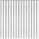 Marbet fehér lamella falburkolat szürke filc alappal 30x270 cm Woodline