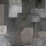  Soner törés- és hőálló konyhai hátfal szürke beton mintában 60x300 cm KF16