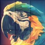 Kerma Design Papagáj KERMA-94 nyomtatott műbőr falikép