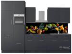  Wallplex falburkoló konyhapanel Fruit splash black - kerma - 63 990 Ft